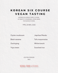 Korean Six Course Vegan Tasting